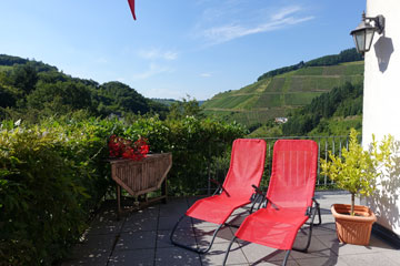 Pension Zell Mosel - Terrasse