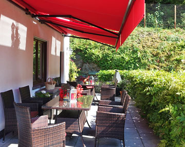 Pension Zell Mosel - Sonnenterrasse