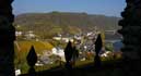 Blick von der Burg auf Cochem