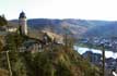 Blick vom Wanderweg auf den Zeller Turm